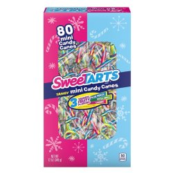 画像1: カラフルなミニサイズのキャンディケーン　SweeTarts ミニ キャンディケーン 80本