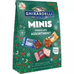 画像1: クリスマス限定 ギラデリチョコ！Ghirardelli ギラデリー ミニズ ホリデーアソートメント 346.7g