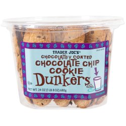 画像1: ミルクに浸して楽しみたい！Trader Joe'sトレーダージョーズ チョコレートチップ ダンカーズ クッキー