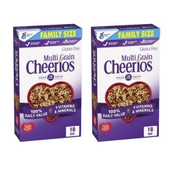 画像1: Cheerios チェリオス マルチグレインシリアル （５種類のグレイン入り） ２箱