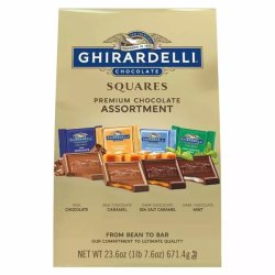 画像1: ギラデリ チョコレート クリスマスギフト Ghirardelli プレミアムチョコレート アソートメント 671.4g [48個入] 