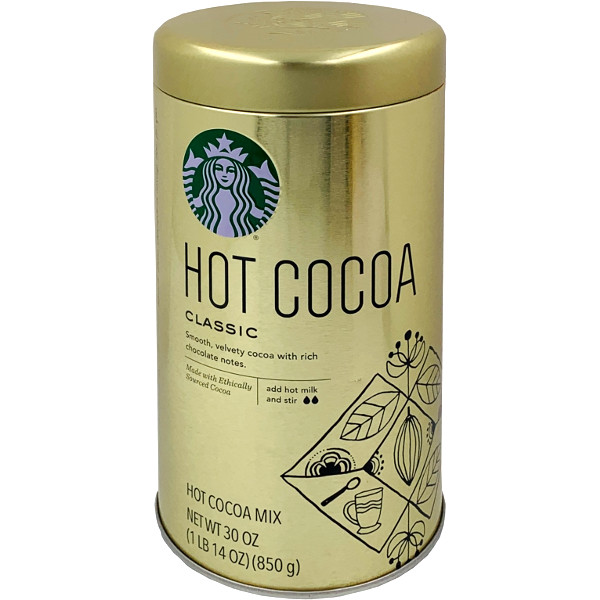 Starbucks ホットココア クラシック　缶入り 850g