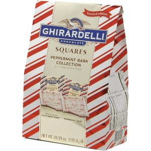 画像: アメリカの冬の定番チョコ！Ghirardelli  ギラデリ ペパーミントバーク お得な 50個入