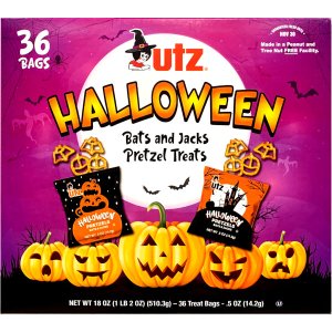 画像: utz ハロウィン プレッツェル トリート 36袋