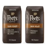 画像: 人気の深煎りが楽しめる2種類！Peet's ピーツコーヒー フレンチロースト/メジャー・ディカソンズ ブレンド 選べる2個