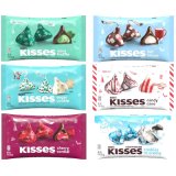 画像: ホリデー限定のお楽しみ！Hershy's ハーシーズ キス クリスマス チョコレート ６種類