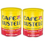 画像:  こだわりのエスプレッソ！Cafe Bustelo カフェ　バステロ　エスプレッソグランドコーヒー缶入り　2個