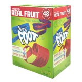 画像: 長〜いカラフルなスナック！Fruit by the Foot チューイング・キャンディー バラエティーパック (48ロール入)