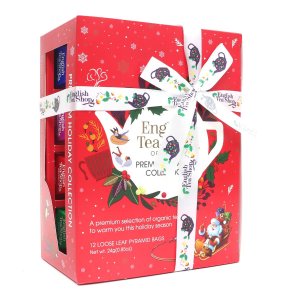 画像: オーガニック紅茶 クリスマスギフト English Tea Shop クリスマス ティーボックス 12個