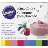 画像: 8色 Wilton Icing Color ウィルトン アイシングカラー