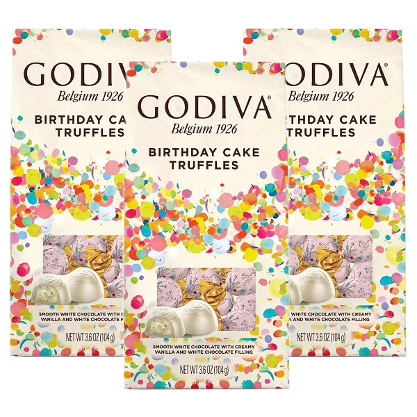 Godiva ゴディバ バースデーケーキトリュフ ３パック