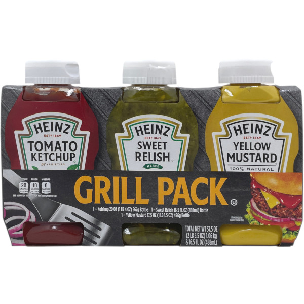 BBQに常備したいこの3種類！HEINZ へインツ グリルパック アメリカ製