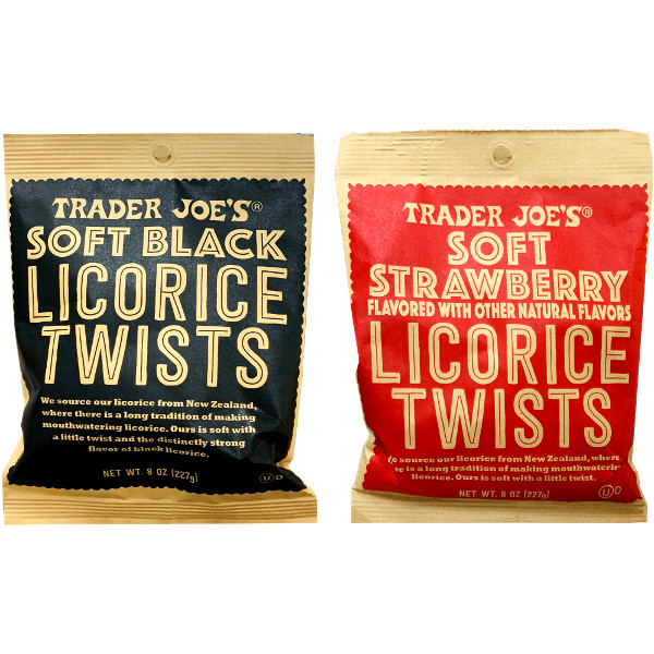 画像1: アメリカ人にはお馴染みの昔からあるグミキャンディ Trader Joe's  トレーダージョーズ リコリス ツイスト 選べる2種類