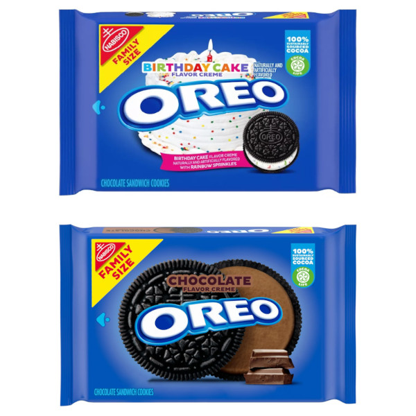 画像1: 新しい味がいっぱい！OREO オレオクッキー ファミリーサイズ ８種類から選べる ２個