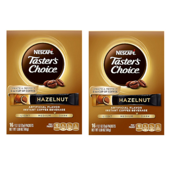 画像1: Taster's Choice テスターズチョイス インスタントコーヒー （ヘーゼルナッツ） 2個