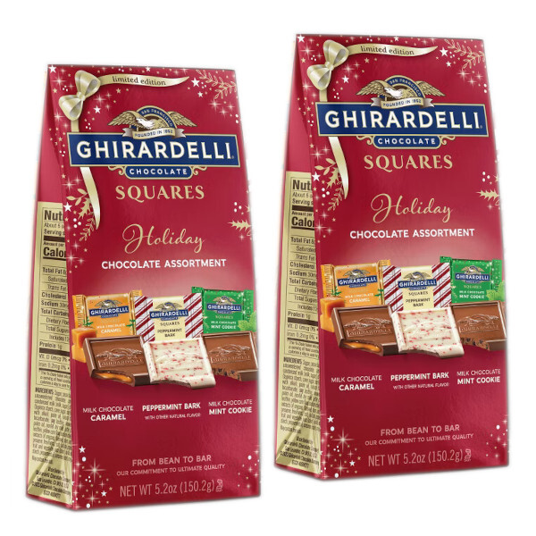 画像1: クリスマス限定！Ghirardelli ギラデリー ホリデー チョコレート アソートメント 2個