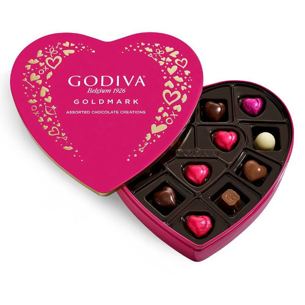 画像3: Godiva ゴディバ ゴールドマーク バレンタイン ハートボックス